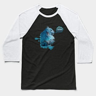 Cat And Sea Baseball T-Shirt